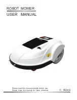 Предварительный просмотр 1 страницы Tianchen ROBOT MOWER User Manual