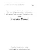 TIANJIN BAILI ERTONG MACHINERY IMT Series Operation Manual preview