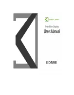 Tianjin Key-Disp KD59E User Manual preview