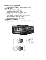 Preview for 4 page of Tianjin Key-Disp KD68C User Manual