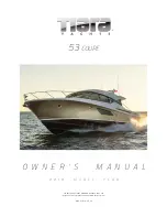 Tiara Yachts 53 COUPE Owner'S Manual preview