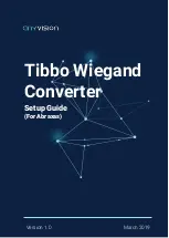 Tibbo Wiegand Converter Setup Manual preview