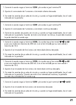 Preview for 21 page of tibelec 0900001 Instructions Manual