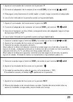 Preview for 23 page of tibelec 0900001 Instructions Manual