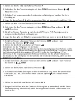 Preview for 47 page of tibelec 0900001 Instructions Manual