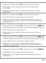 Preview for 61 page of tibelec 0900001 Instructions Manual