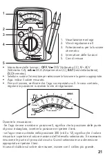 Preview for 21 page of tibelec 21377 20W04 Instructions Manual