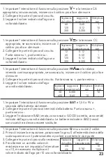 Preview for 23 page of tibelec 21377 20W04 Instructions Manual