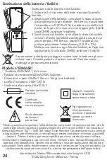 Preview for 24 page of tibelec 21377 20W04 Instructions Manual