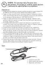 Предварительный просмотр 30 страницы tibelec 975530 Instructions Manual