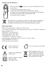 Preview for 36 page of tibelec 975840 Instructions Manual