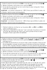 Preview for 5 page of tibelec 975850/EMC306C Instructions Manual