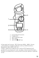 Preview for 15 page of tibelec 975850/EMC306C Instructions Manual