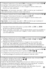 Preview for 23 page of tibelec 975850/EMC306C Instructions Manual