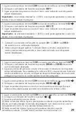 Preview for 29 page of tibelec 975850/EMC306C Instructions Manual