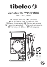 Preview for 1 page of tibelec 976130 Instructions Manual