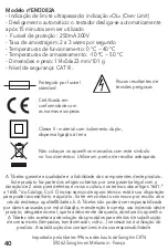 Preview for 40 page of tibelec 976430 Instructions Manual