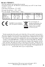 Preview for 9 page of tibelec 979840 Instructions Manual