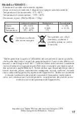 Preview for 17 page of tibelec 979840 Instructions Manual