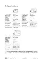 Preview for 16 page of Tibo Plus 1.1 User Manual