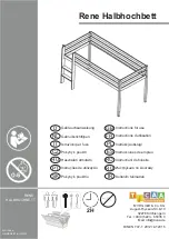 Ticaa Rene Halbhochbett Instructions For Use Manual preview