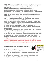 Preview for 3 page of Tichkum WISEDM WIZNMIX ALL-IN-ONE DM 313 750 UL Owner'S Manual & Instruction Manual