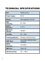 Preview for 4 page of TicTocTrack TicTocTrack GPS Watch Operating Instructions Manual