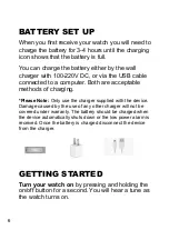 Preview for 6 page of TicTocTrack TicTocTrack GPS Watch Operating Instructions Manual