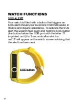 Preview for 17 page of TicTocTrack TicTocTrack GPS Watch Operating Instructions Manual