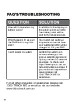 Preview for 19 page of TicTocTrack TicTocTrack GPS Watch Operating Instructions Manual