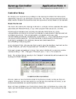 Preview for 7 page of Tidal Engineering Corporation Synergy Controller Application Note