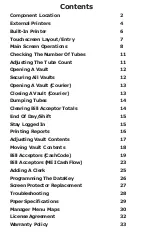 Preview for 3 page of Tidel TACC Quick Reference Manual