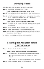 Preview for 16 page of Tidel TACC Quick Reference Manual