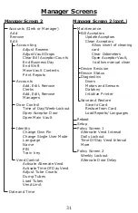 Preview for 33 page of Tidel TACC Quick Reference Manual