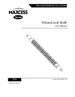 Tidland Maxcess 650 Series User Manual предпросмотр