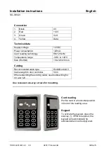 Предварительный просмотр 2 страницы Tidomat SO-3392-V Installation Instructions