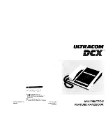 TIE Ultracom DCX Feature Handbook preview