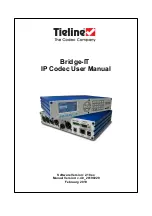 Preview for 1 page of Tieline Bridge-IT User Manual