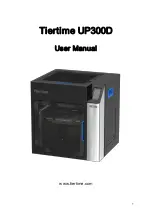 TierTime UP300D User Manual preview