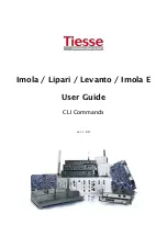 Tiesse Imola 0220 User Manual preview