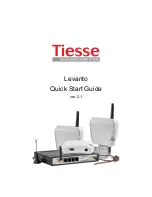 Tiesse Levanto 110 Quick Start Manual preview