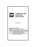 TIF TIF5050A Owner'S Manual предпросмотр