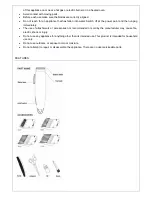 Предварительный просмотр 3 страницы Tiffany HC98 User Manual