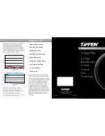 Preview for 2 page of Tiffen Digital HT 0308-30M BDHTFILT Brochure