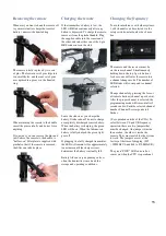 Preview for 15 page of Tiffen STEADICAM Clipper 312 Operating Manual