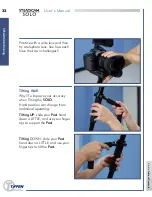 Preview for 33 page of Tiffen steadicam solo User Manual