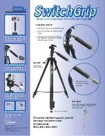 Предварительный просмотр 1 страницы Tiffen SwitchGrip 80010 Brochure