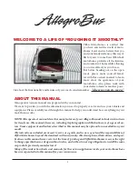 Preview for 9 page of Tiffin Motorhomes Allegro Bus 2016 Owner'S Manual