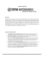 Preview for 13 page of Tiffin Motorhomes WAYFARER 2017 Owner'S Manual