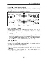 Preview for 9 page of Tiga Technology TG-810+S User'S Manual & Technical Reference